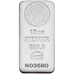 10 ozt. Silver Nadir Bar