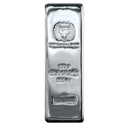 100 ozt. Silver Germania Mint Bar