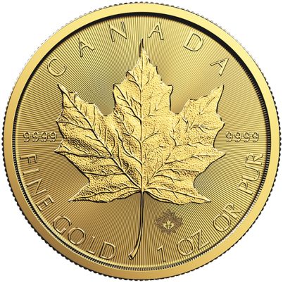 1 ozt. Canadian Gold Maple Leaf