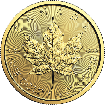 1 2 oz canadian gold maple leaf