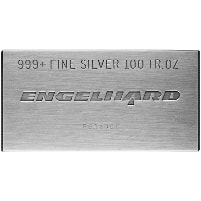 100 oz Engelhard Silver Bar