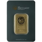 10 ozt. Perth Mint Gold Bar
