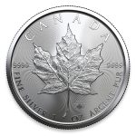 1 ozt. Canadian Silver Maple Leaf (2025)