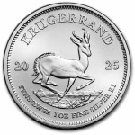 1 ozt. South African Silver Krugerrand (2025)