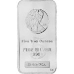 5 ozt. Silver Walking Liberty Bar