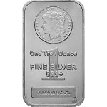 1 ozt. Silver Morgan Bar
