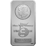 5 ozt. Silver Morgan Bar