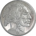 1 ozt. Silver Buffalo Round