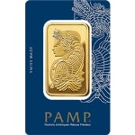 100 Gram Pamp Fortuna Gold Bar