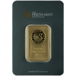 10 ozt. Perth Mint Gold Bar