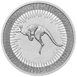 1 ozt. Australian Platinum Kangaroo