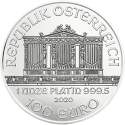 1 ozt. Austrian Platinum Philharmonic