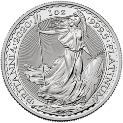 1 oz British Platinum Britannia (2020)
