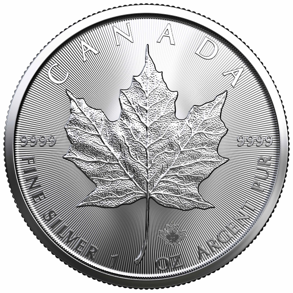 1 ozt. Canadian Silver Maple Leaf (2024)