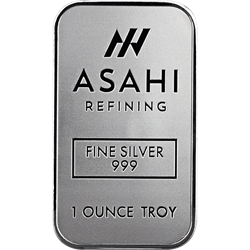 1 ozt. Silver Asahi Bar