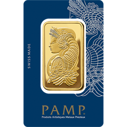 100 Gram Pamp Fortuna Gold Bar