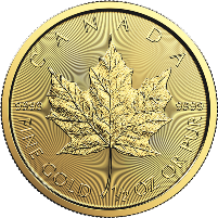 1/2 oz Canadian Gold Maple Leaf