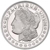1 oz Morgan Silver Round