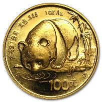 30 Gram Chinese Gold Panda (Random Year)