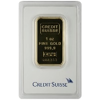 1 oz Credit Suisse Gold Bar